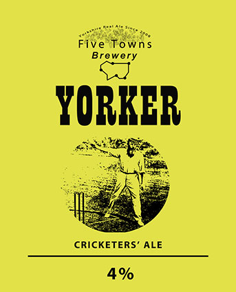 Yorker brewed by Five Towns Brewery